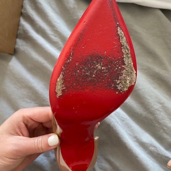 Iriza 100mm nude patent Louboutins size 37 - Picture 16 of 16